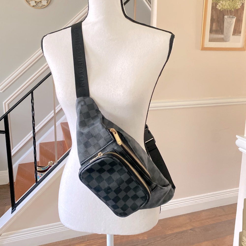 Plaid Checker Hip Waist Bag
